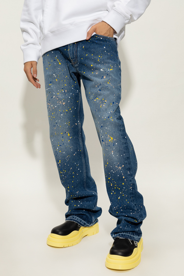 FENDI jeans 白　コットンスラックス 31554-003 ナ21 FENDI jeans 白 コットンスラックス 31554-003 ナ21